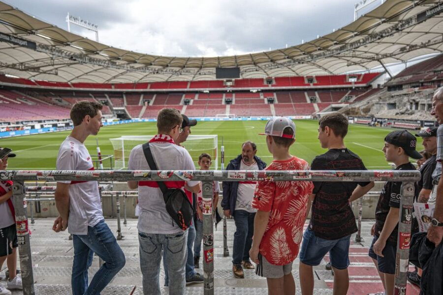 VfB Stuttgart: Kids Tour at the MHPArena