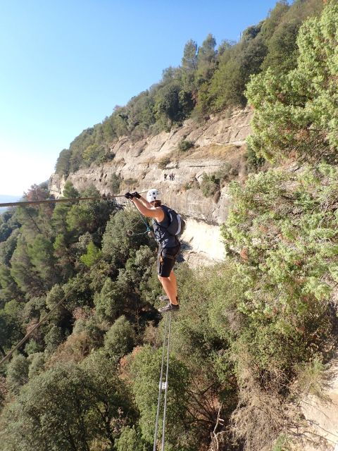 Via Ferrata Baumes Corcades in Centelles