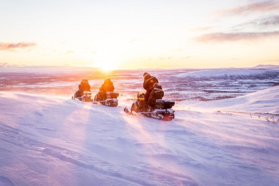 Views Over Lapland, Visit the Reindeer & Lunch at the Lodge