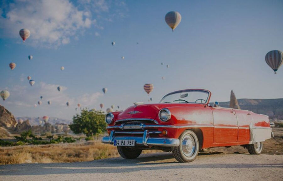 Vintage Car in Cappadocia