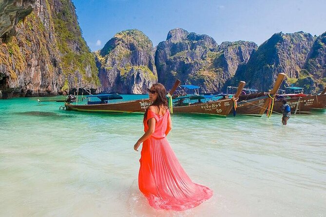 VIP Private Boat to Phi Phi Island: Snorkeling Land Tour