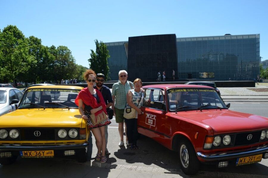 Warsaw Jewish Heritage Private Tour in Retro Fiat - Good To Know