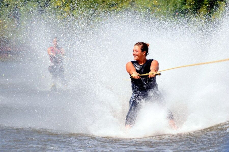 Water Skiing in Mount Lavinia