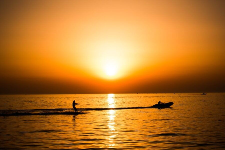 Water Skiing in Negombo