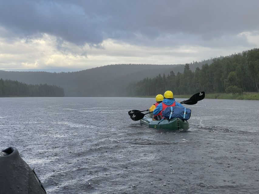 Whitewater Packrafting in River Juutua