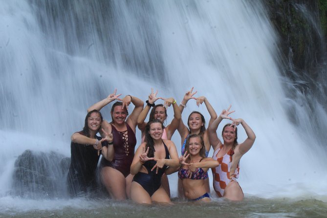Whitewater Rafting Savegre River Class II & III Waterfall Break