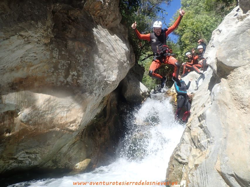 Wild Canyoning in Sierra De Las Nieves, Málaga