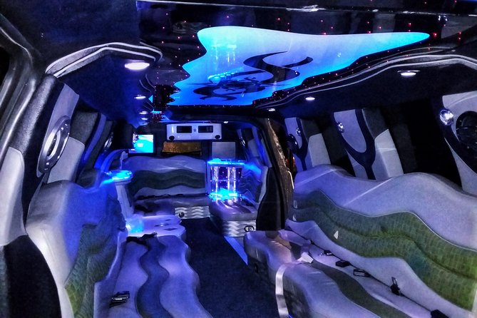 Woodbury Commons Shopping in Escalade White Limousine - Transportation Details