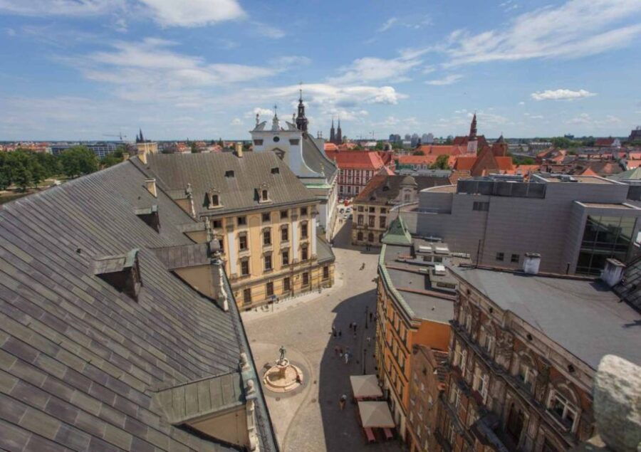 Wroclaw: Panoramic City Walk With View From 3 Towers