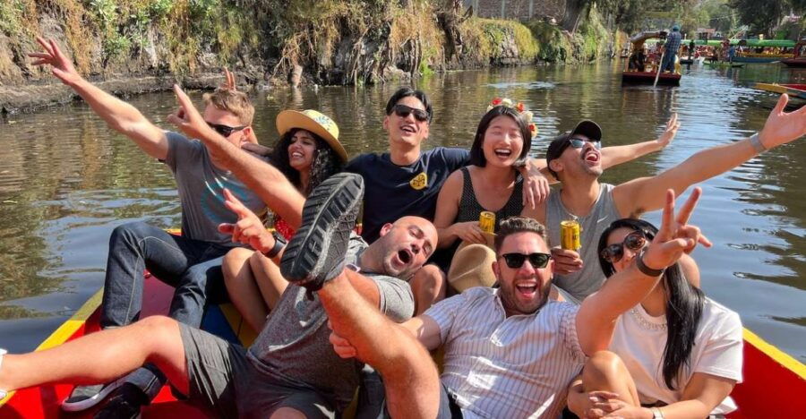 Xochimilco: Boat Ride & Mexican Party, With Unlimited Drinks