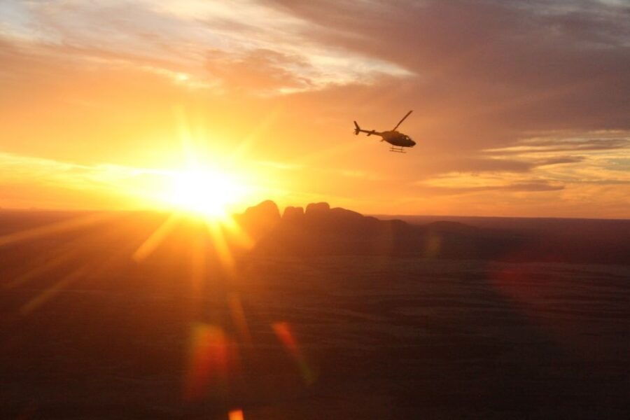 Yulara: Uluru and Kata Tjuta Sunset Helicopter Tour - Good To Know