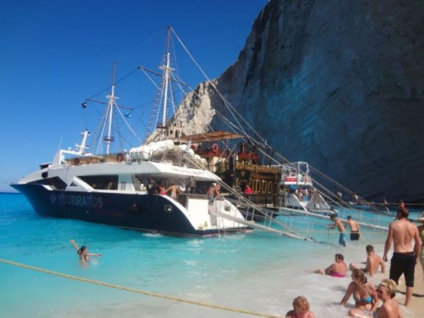 Zakynthos: Boat Cruise to Navagio With Swim Stops