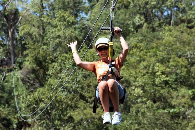 Zipline Canopy & Dunns River Falls Guided Tour With Admission From Falmouth