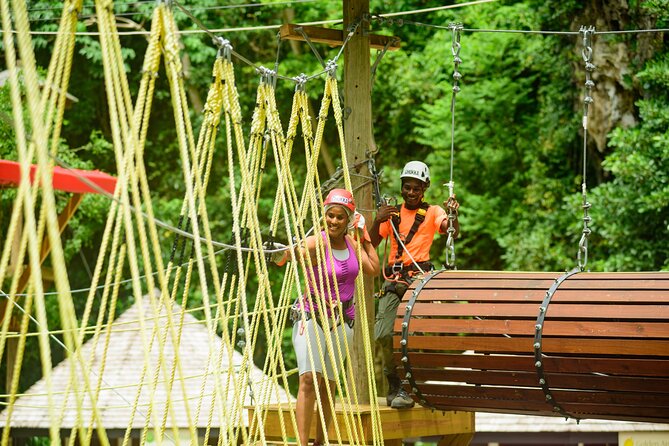 Zipline Experience & Obstacle Course at Harrisons Cave by Chukka