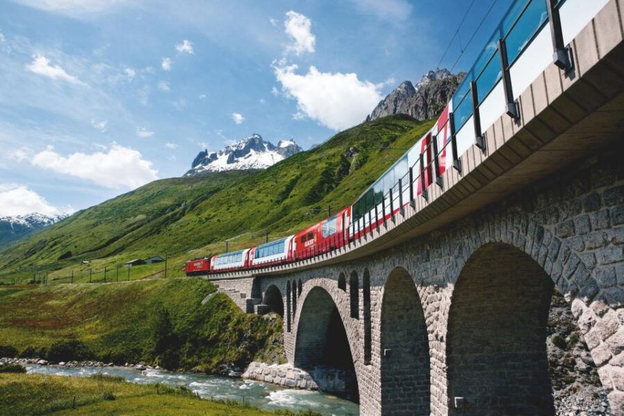 Zurich: Glacier Express’s Swiss Alps & Lucerne Private Tour