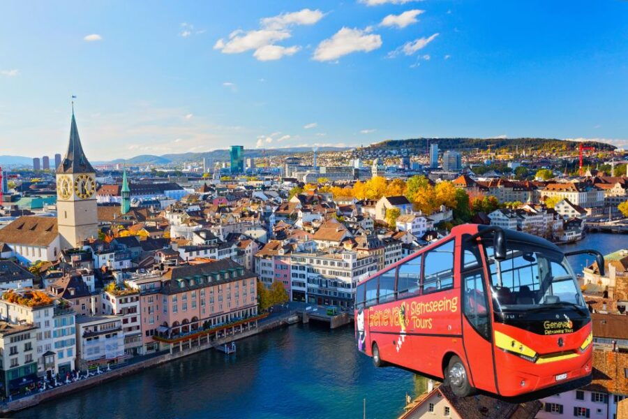 Zurich: Open Top Bus Sightseeing Tour