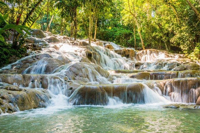 Blue Hole, Dunns River and Secret Falls Day Tour With Lunch - Tour Highlights