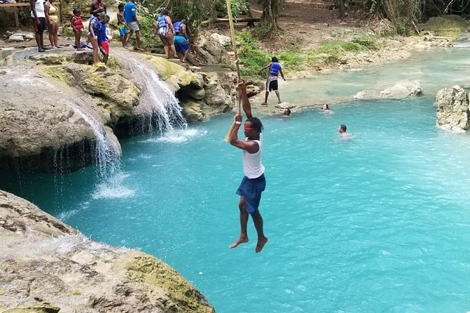 Blue Hole From Ocho Rios - Hiking Cascading Waterfalls