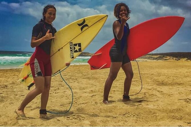 Cape Verde Surfing Lesson With Pick up - Inclusions
