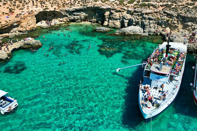 Comino, the BLUE LAGOON & Caves CRUISE - Itinerary and Activities