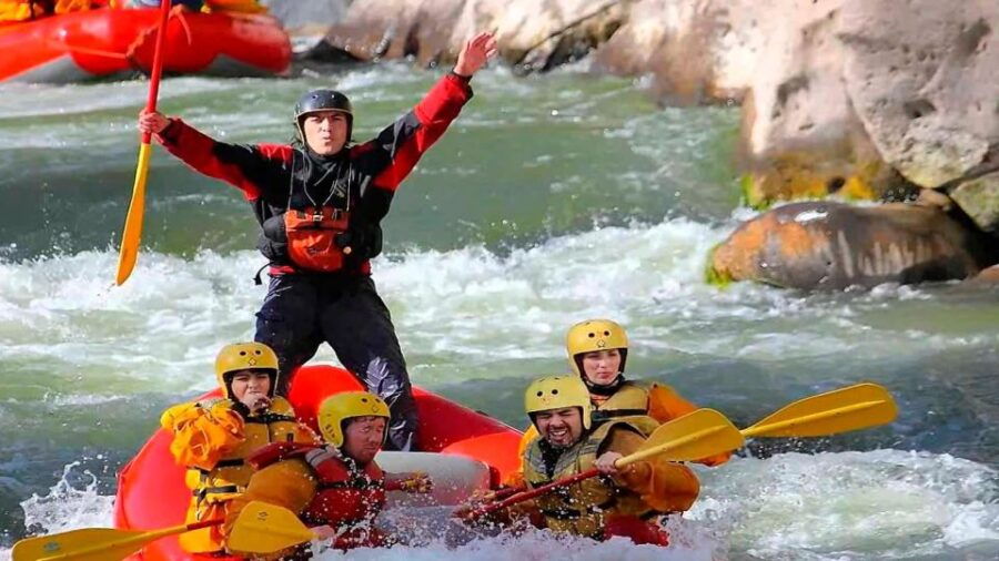 From Arequipa Rafting and Canoping in the Chili River