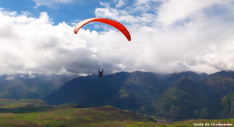 From Cusco: the Freedom of Sky Paragliding - Booking and Logistics