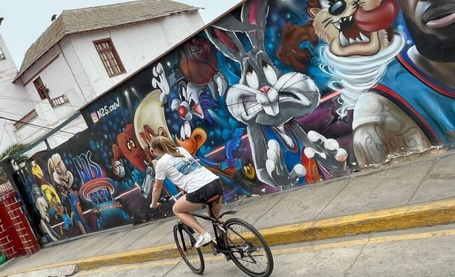 From Lima Miraflores and Barranco Bike Tour