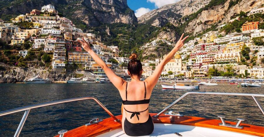 From Sorrento: Small-Group Amalfi Coast Boat Tour