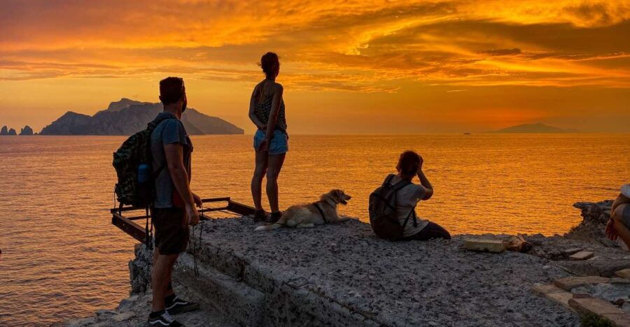 From Sorrento: Sunset Walk & Aperitif in Front of Capri - Tour Overview