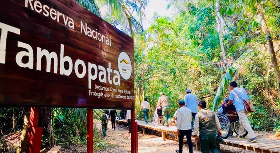 From Tambopata: in the Heart of Sandoval Lake 4d/3n