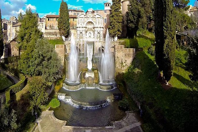 Full-Day Private Shore Excursion: Tivoli Gardens With Wine Tasting From Civitavecchia - Itinerary Overview
