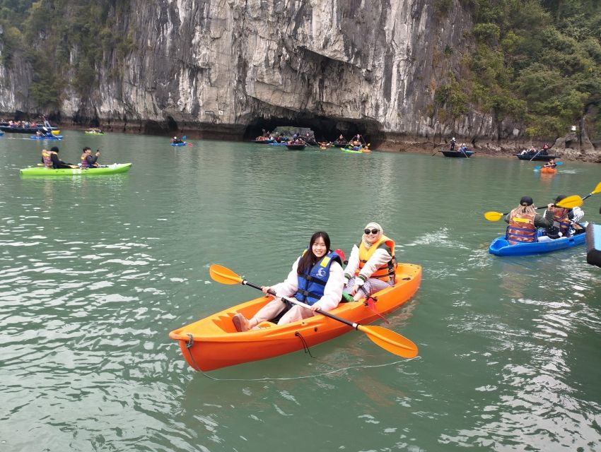 Ha Long Bay Luxury Day Cruise,Buffet Lunch, Titop,Cave,Kayak - Tour Highlights