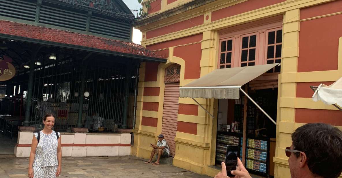 Historic City Tour Manaus by Van With 3 Stops. - Tour Itinerary Details