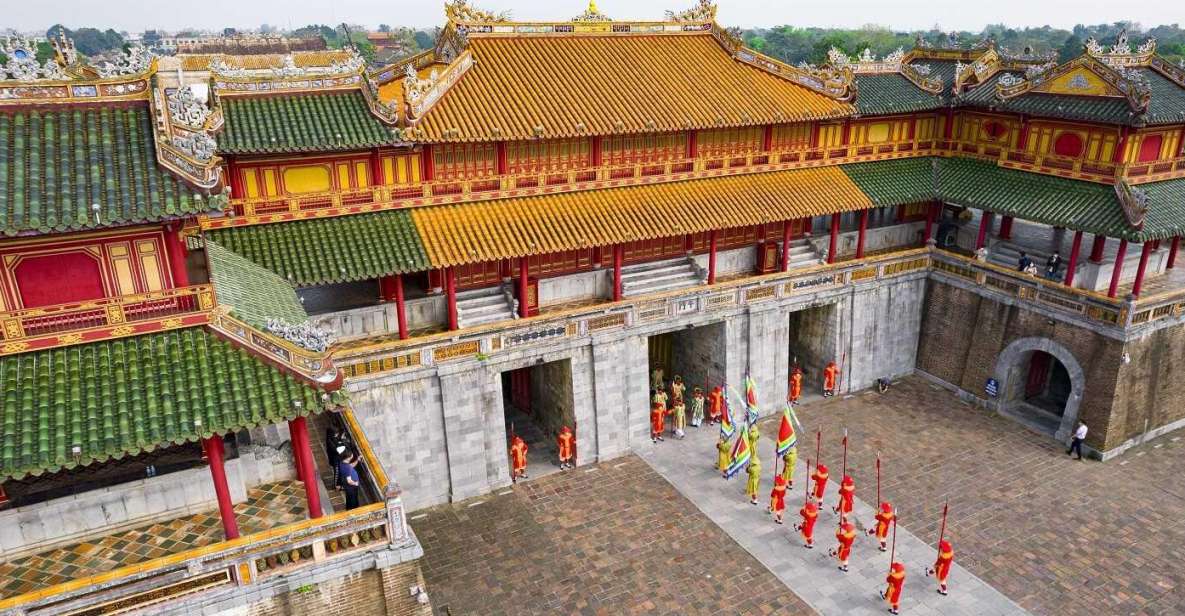 Hue City Tour Half Day by Private Car & Dragon Boat Cruise