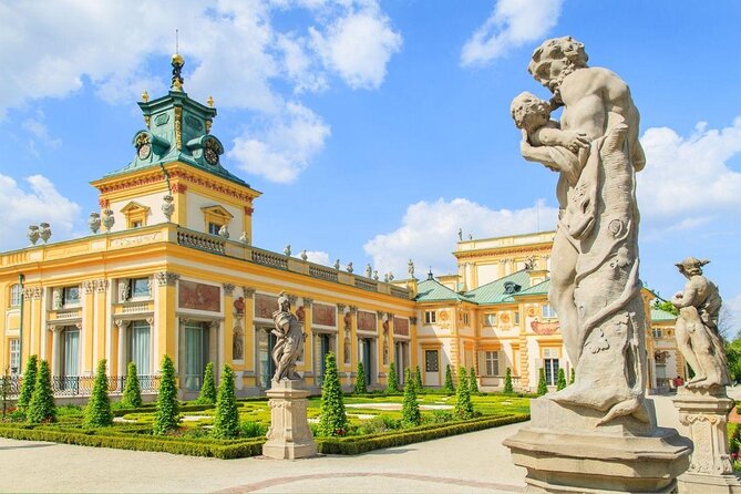 Lazienki Park Museum of King Jan IIIs Palace at Wilanow:Small Group /Pick-Up/