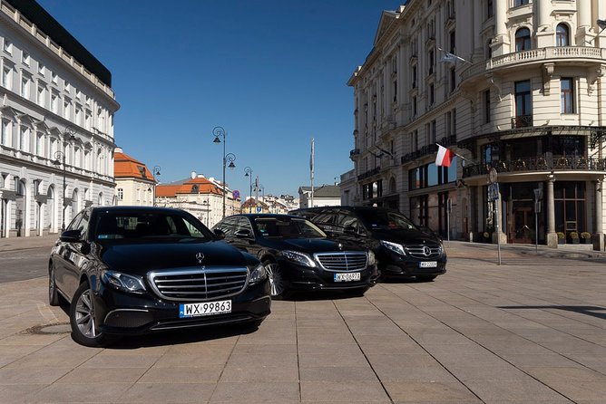 Mercedes With a Driver at Your Disposal in Warsaw (4-8-12 Hours) - Pickup and Drop-off Details