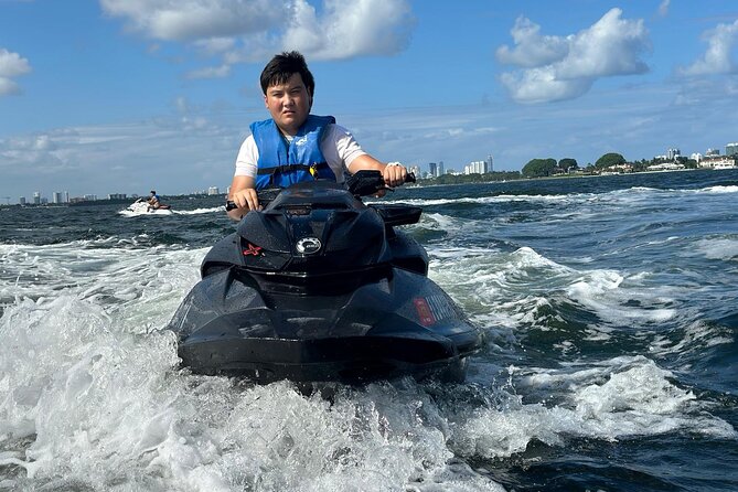 Miami Jet Ski and Boat Ride on the Bay