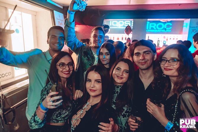 New Years Eve Crawl With 2 Hours Free Alcohol Buffet - Krawl Through Krakow