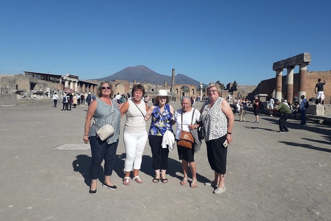 Pompeii Skiptheline Tickets With Lunch&Winetasting Full Day From Rome - Refund Policy Information