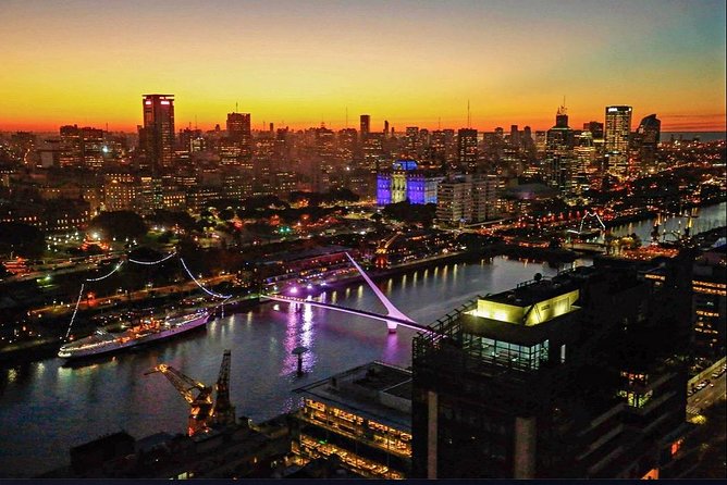 Premium Private City Tour of Buenos Aires Sunset Drink at Sky Bar