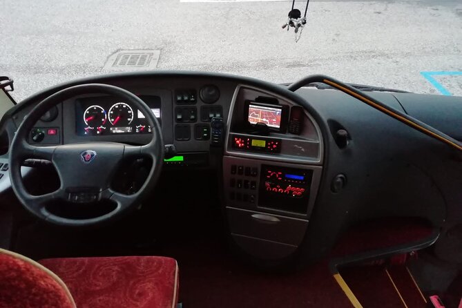 Private Bus From Trieste Cruise Port to Venice Hotels Water Taxi - Booking Information