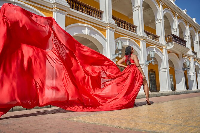 Private Flying Dress Photoshoot in Cartagena - Cancellation Policy