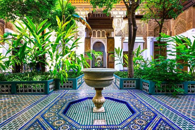 Private Half Day Marrakech City Tour With Transport - Highlights of the Tour: Bahia Palace, Majorelle Gardens, Jemaa El-Fna, and the Old Souks