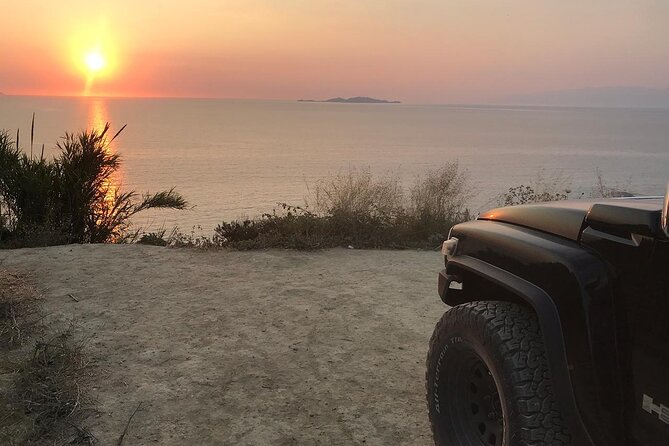 Private Sunset Jeep Safari in North West Corfu With Dinner - Overview and Highlights
