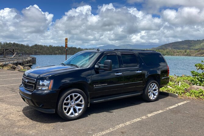 Private SUV Transfer - Lihue Airport to NorthShore Hanalei-Princeville-Kilauea - Service Details