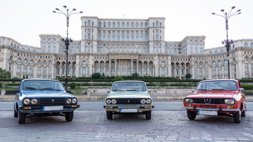 Romanian Vintage Car Driving Tour of Bucharest - 90min - Tour Duration and Highlights