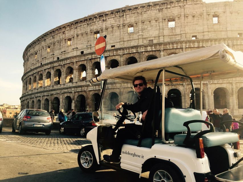 Rome: Small Group Golf Cart Highlights Tour - Restrictions and Recommendations