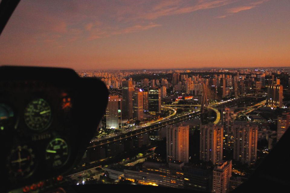 Sao Paolo: Panoramic Helicopter Tour - Experience