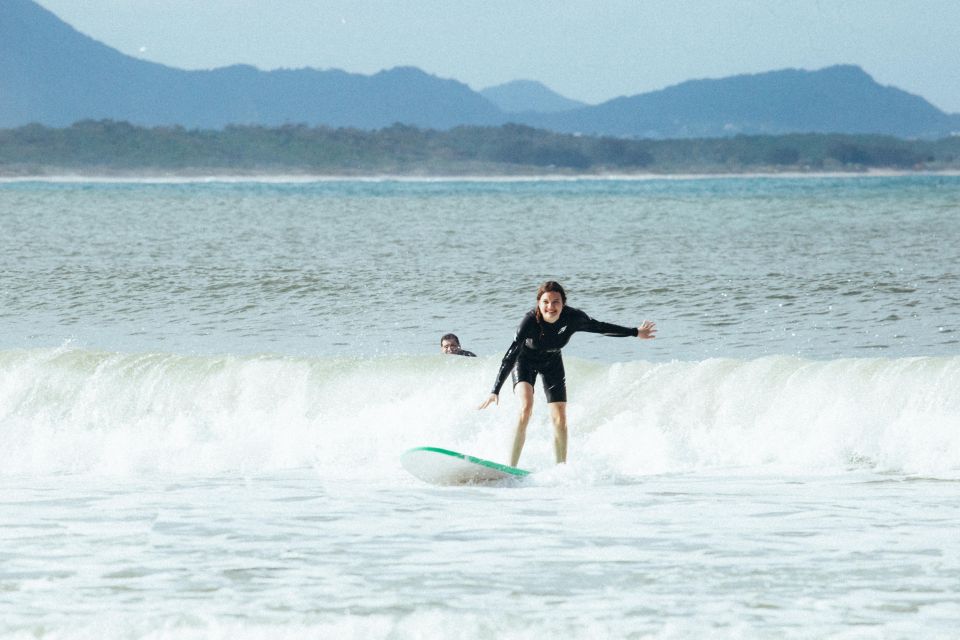 Surfing Lesson With Sea Wolf
