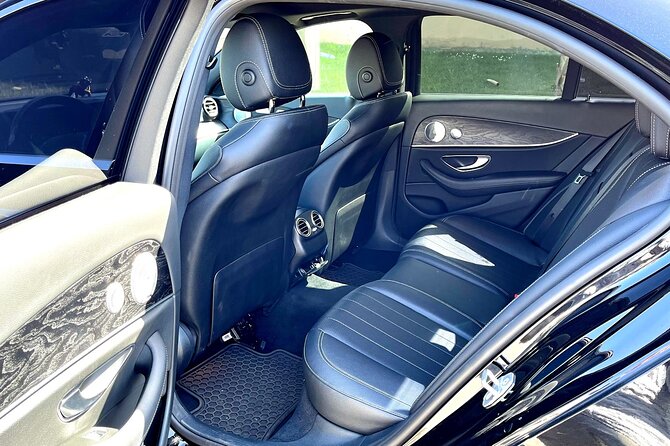 Winery and Vineyard Transportation in Private Black Sedan - Good To Know